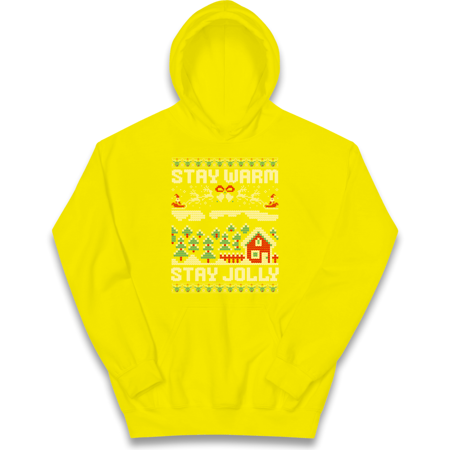 Stay Warm Stay Jolly Christmas kids hoodie