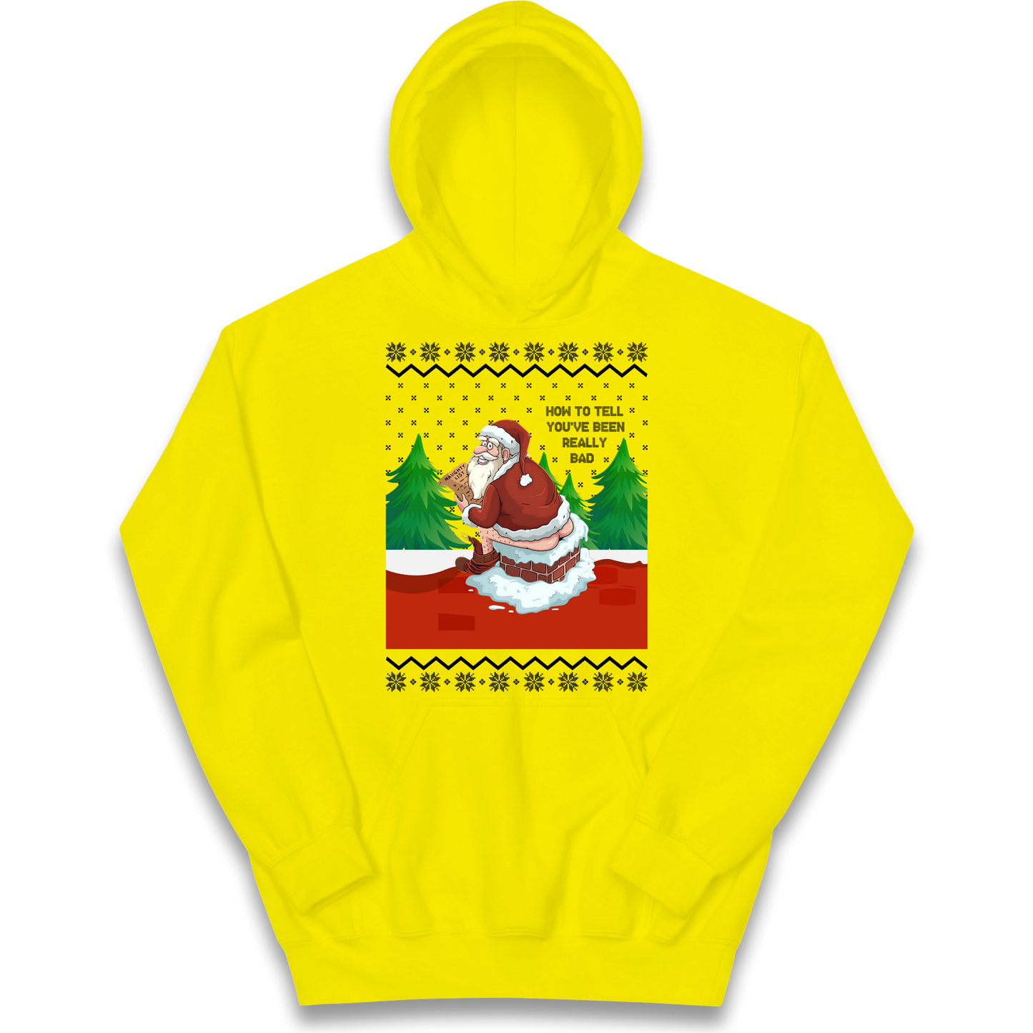 How To Tell That You've Been Really Bad kids hoodie