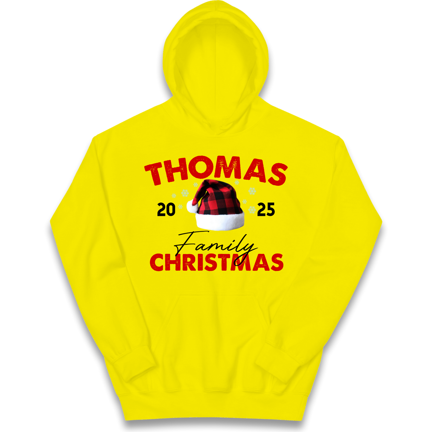 Thomas Family Christmas kids hoodie