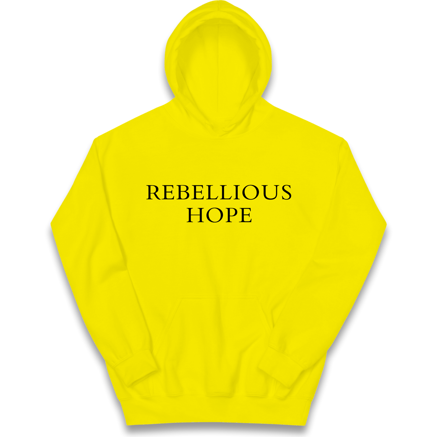 Rebellious Hope Embroidered kids hoodie