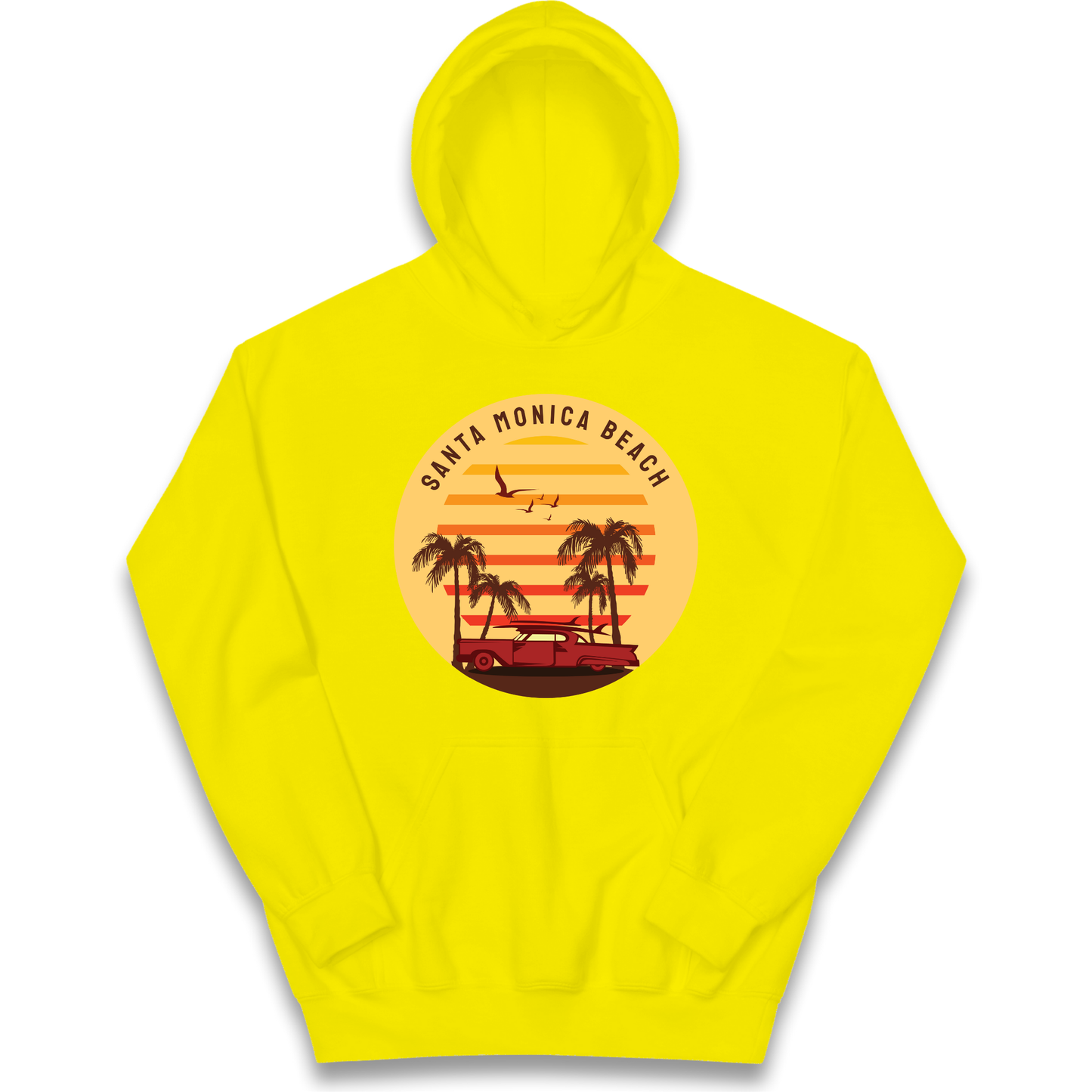 Santa Monica Beach kids hoodie
