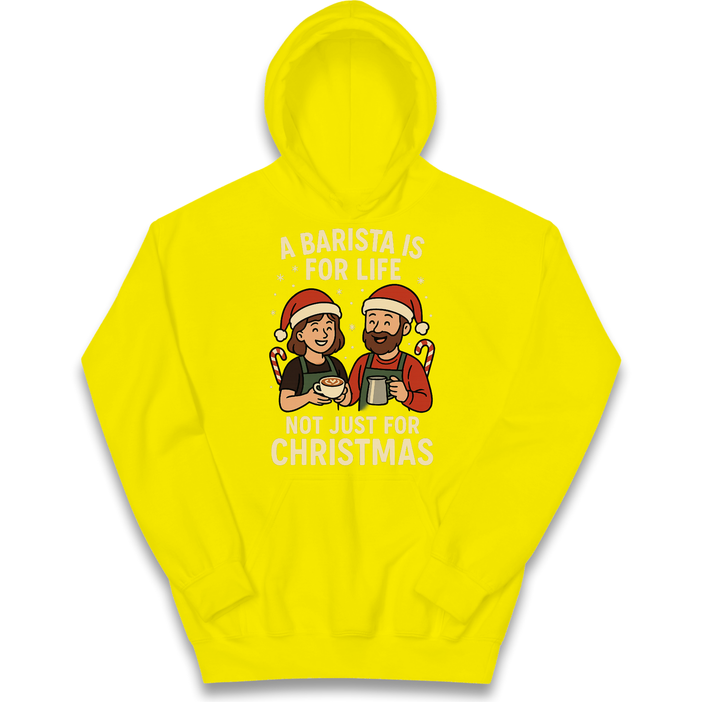 Barista Christmas Kids Hoodie