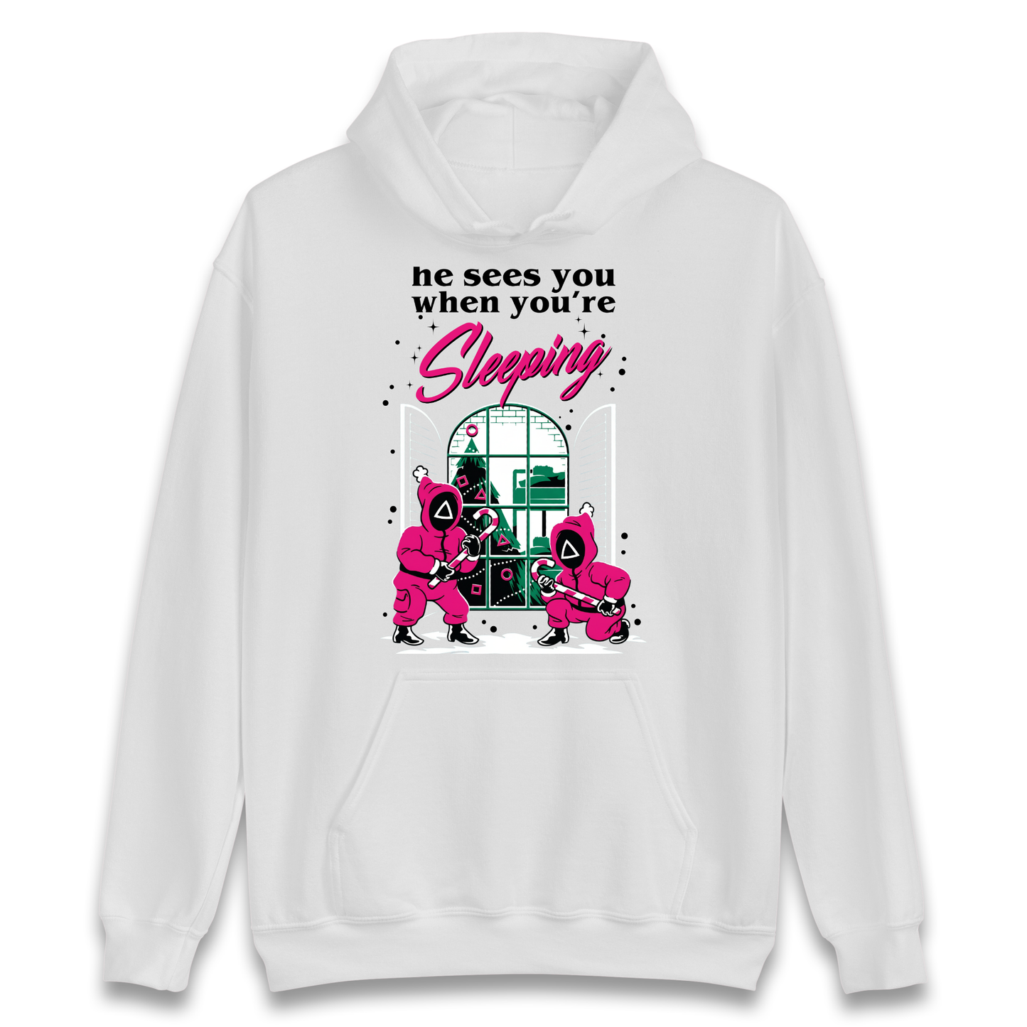 Squid Games Xmas Hoodie