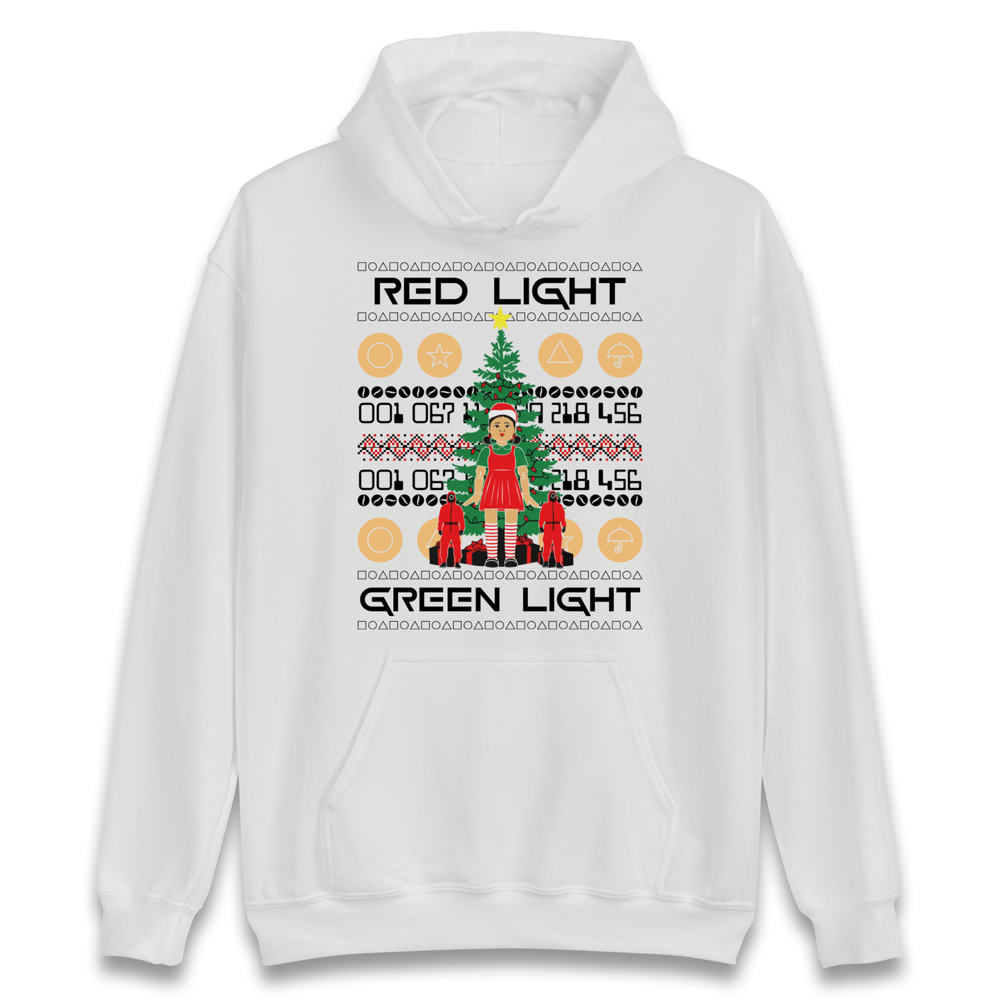 Squid Game Christmas Hoodie
