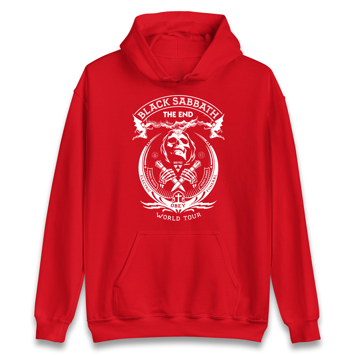 Black Sabbath The End World Tour Hoodie