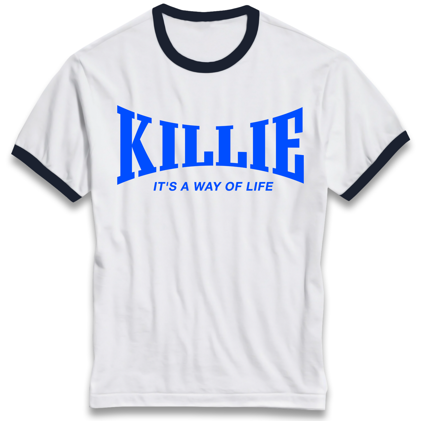 Kilmarnock Football Ringer T Shirt