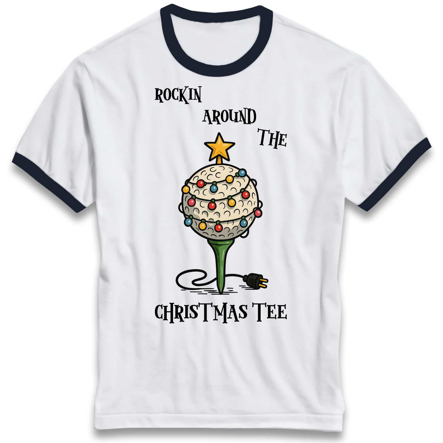 Golf Ringer T Shirt