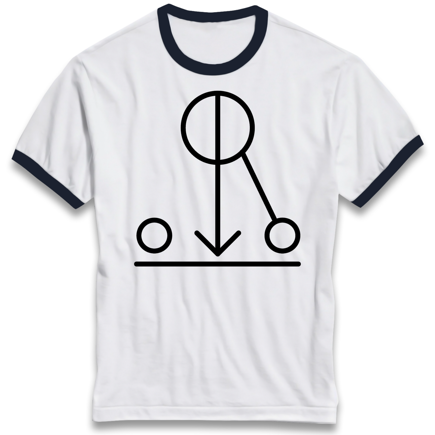 Iron Maiden Band Symbol Ringer T Shirt