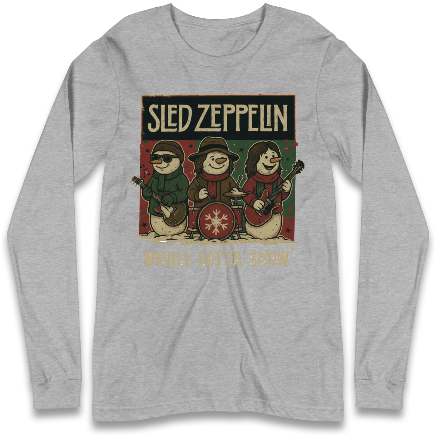 Led Zeppelin Christmas Longsleeve T Shirt