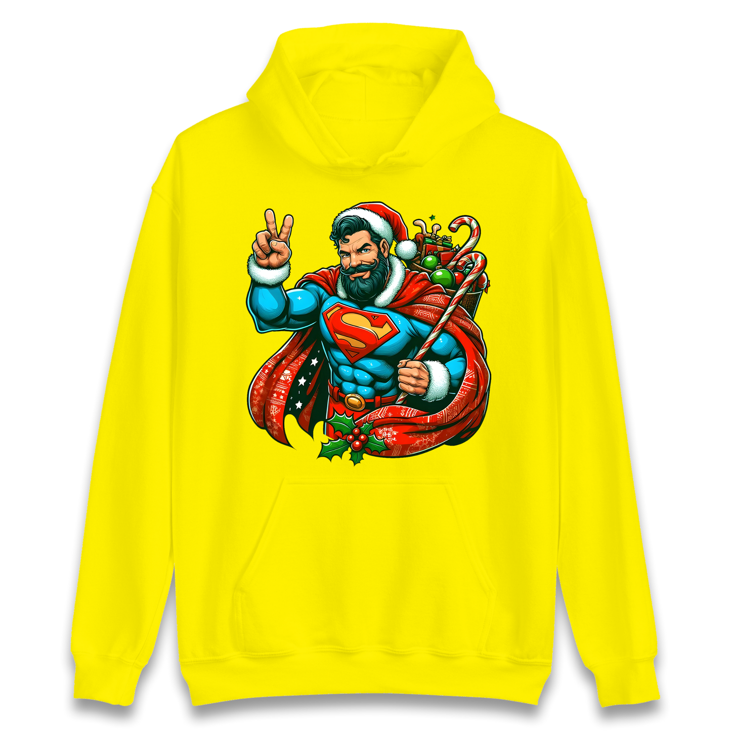 Superman Santa Hoodie