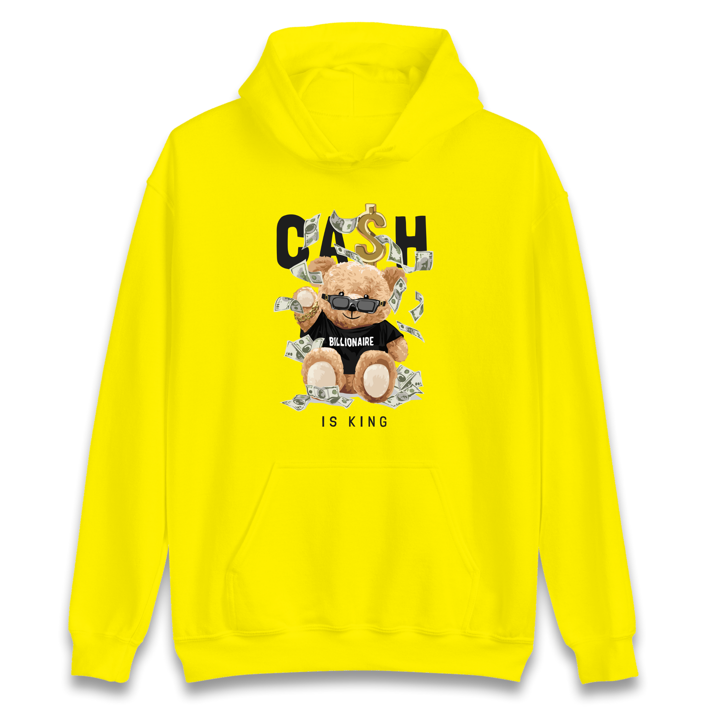 Teddy Bear Billionaire Streetwear Hoodie