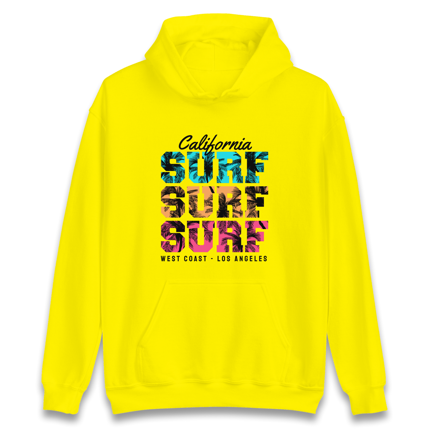 California Surf Surf Surf Hoodie