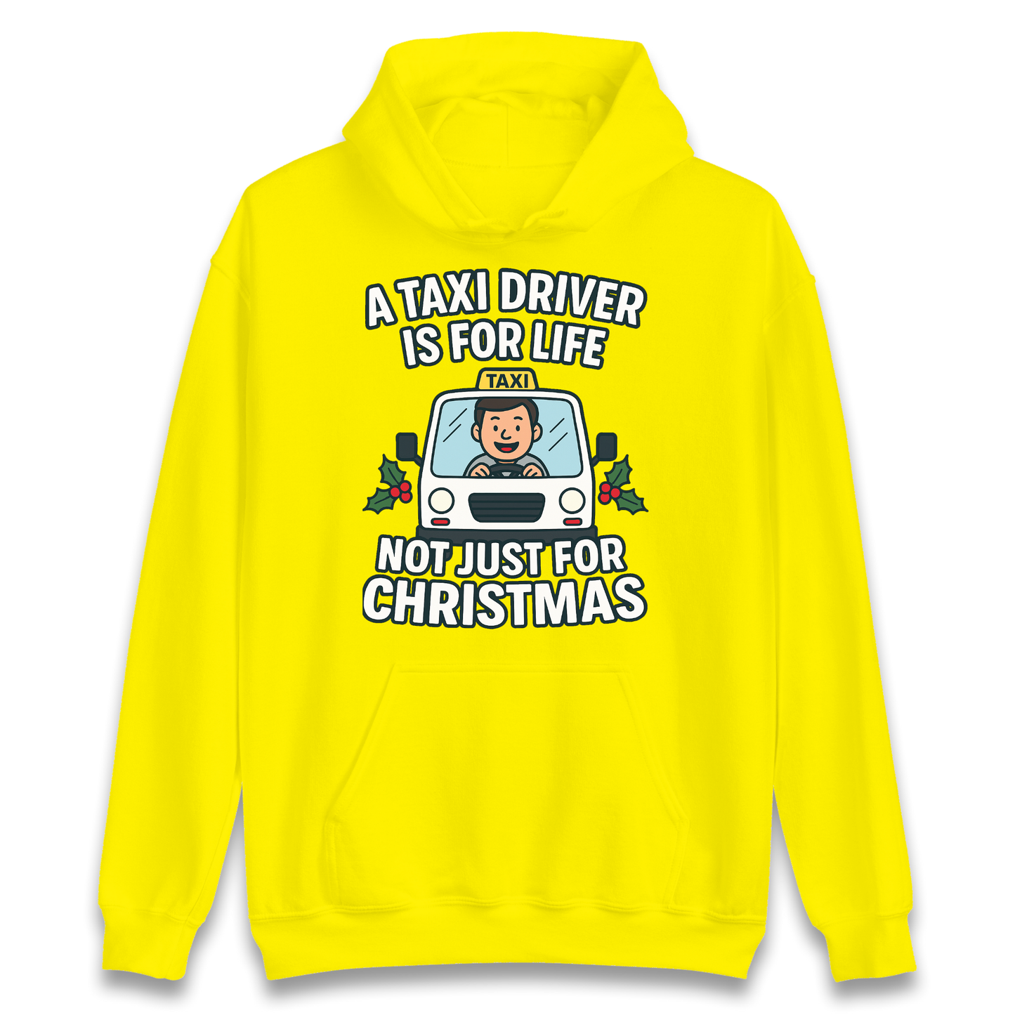 Taxi Driver Christmas Hoodie