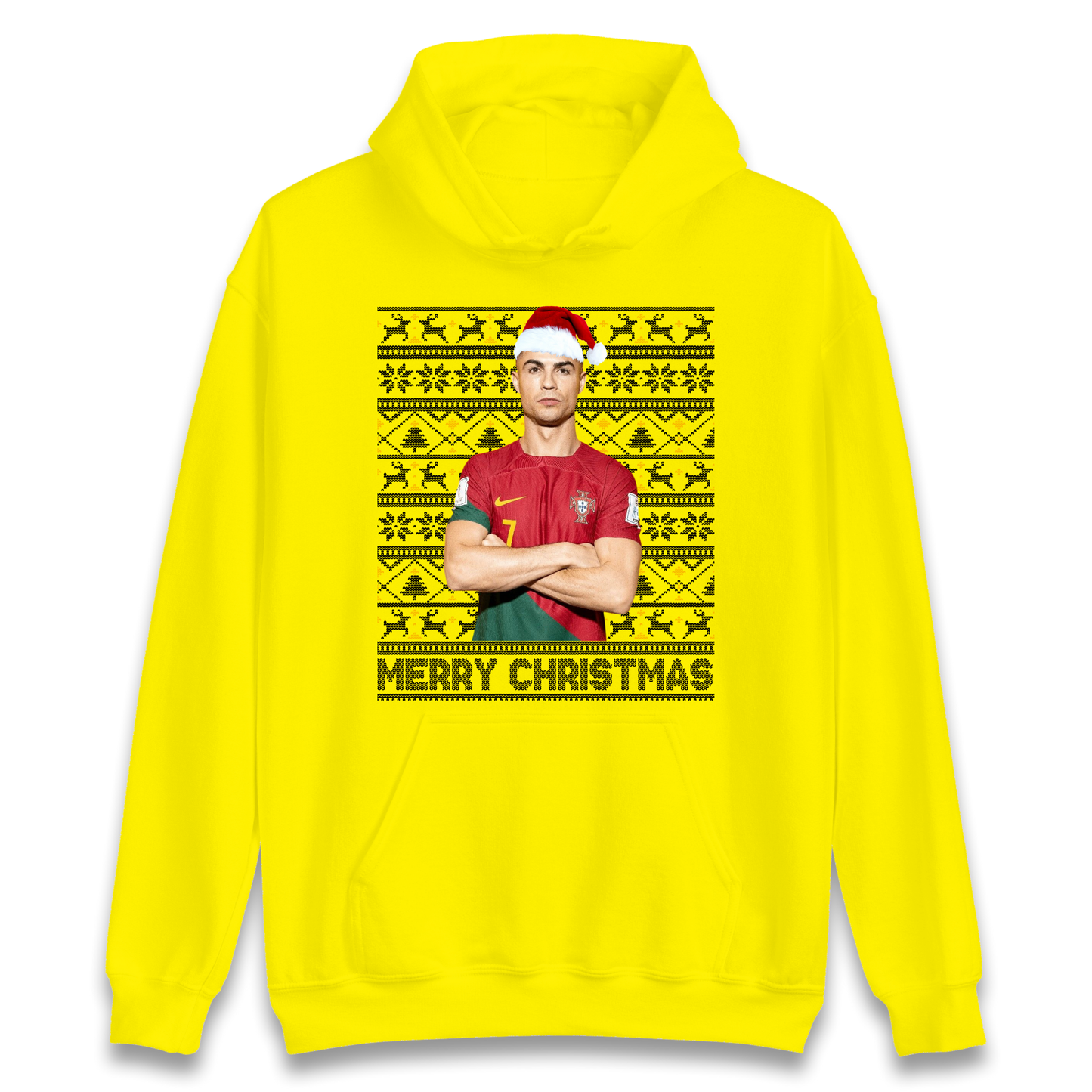 Merry Christmas Ronaldo Hoodie
