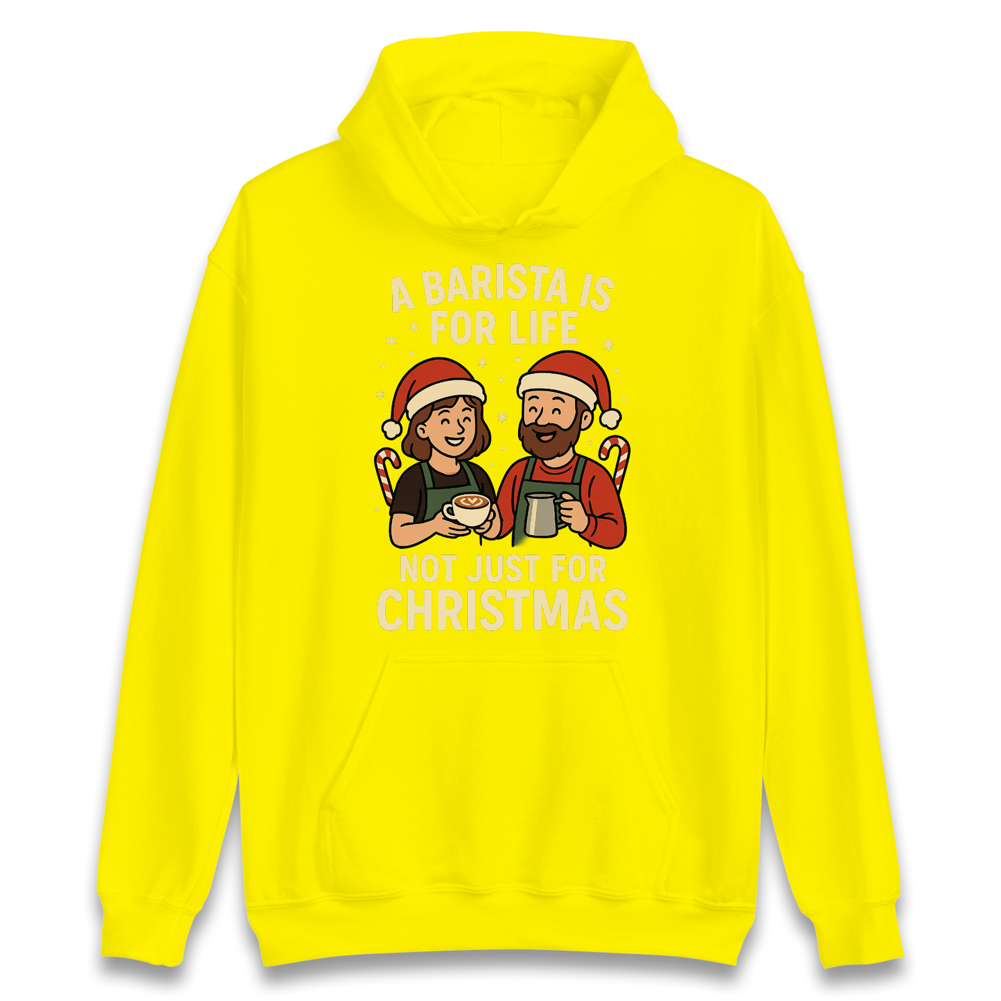 Barista Christmas Hoodie