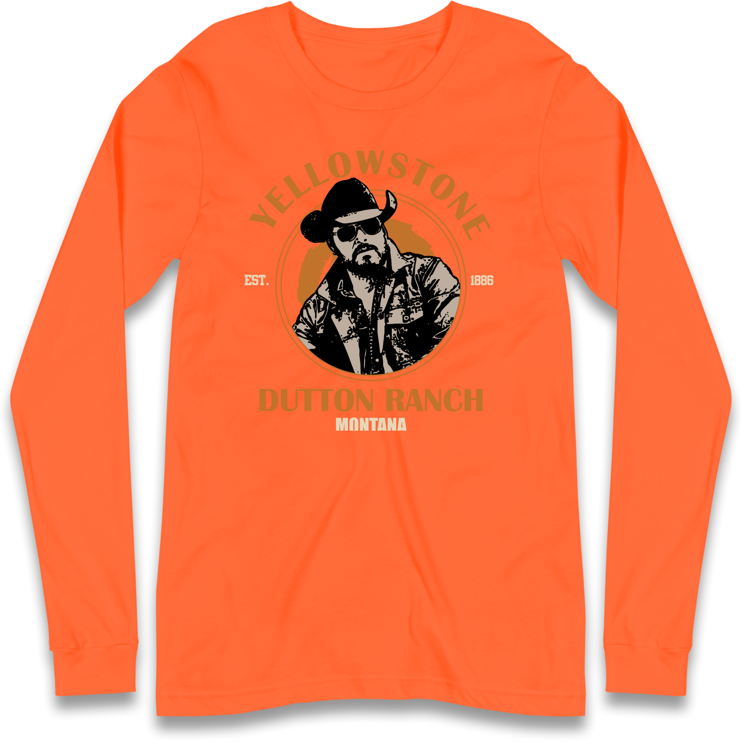 Yellowstone Dutton Ranch Montana Longsleeve T Shirt