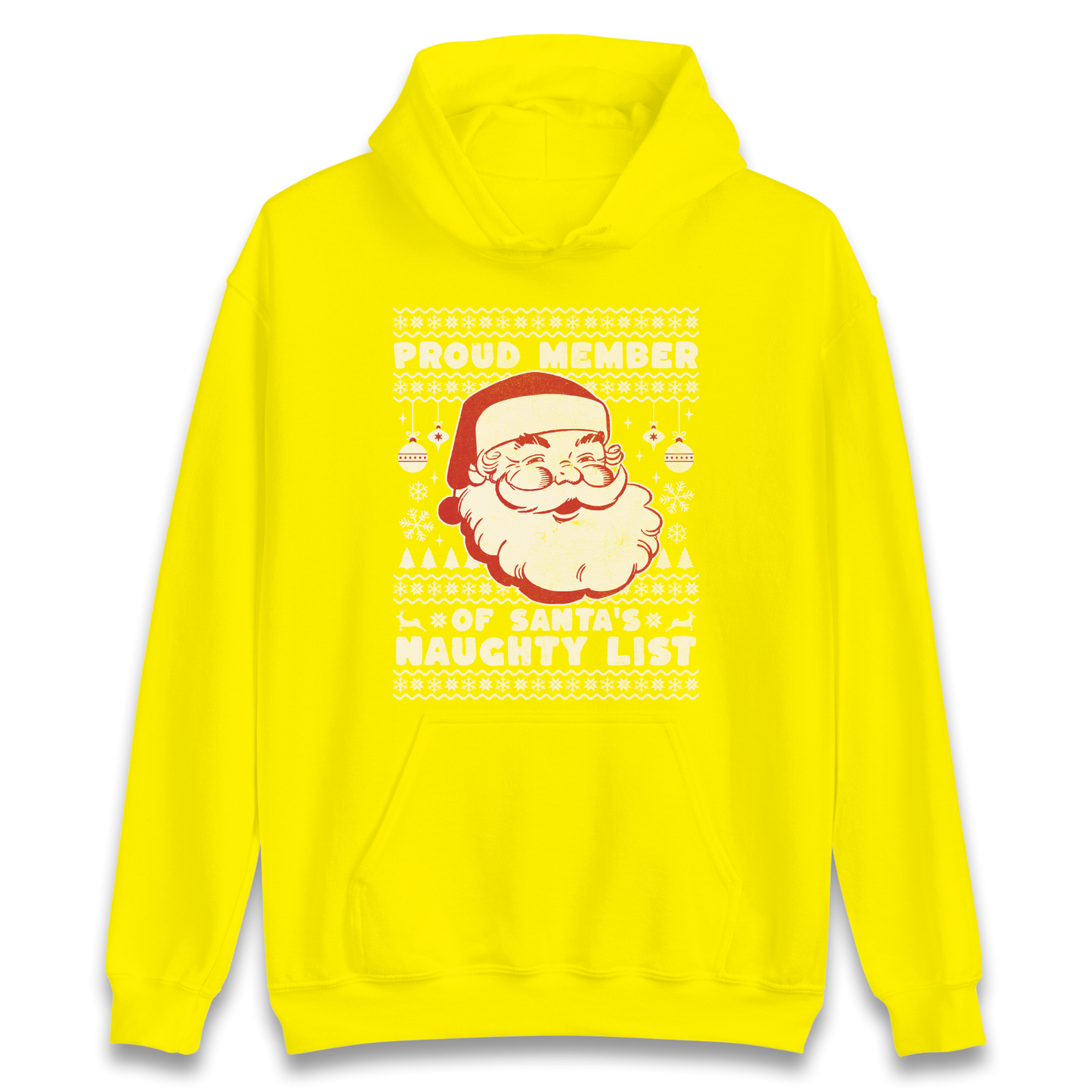 Proud Member Of Santas Naughty List Christmas Hoodie