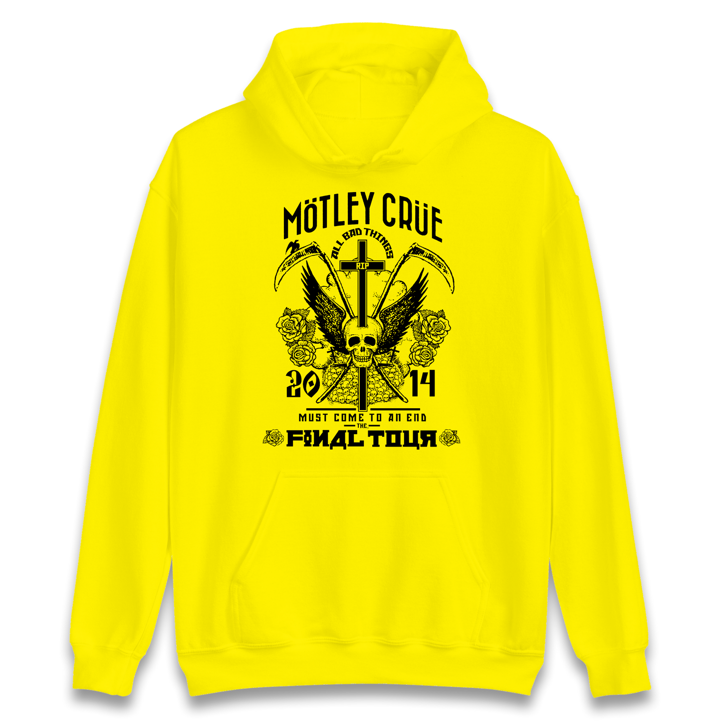 Motley Crue All Bad Things Hoodie