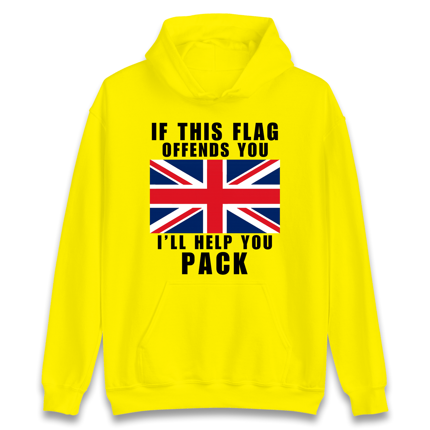 If This Flag Offends You I Will Help You Pack Hoodie