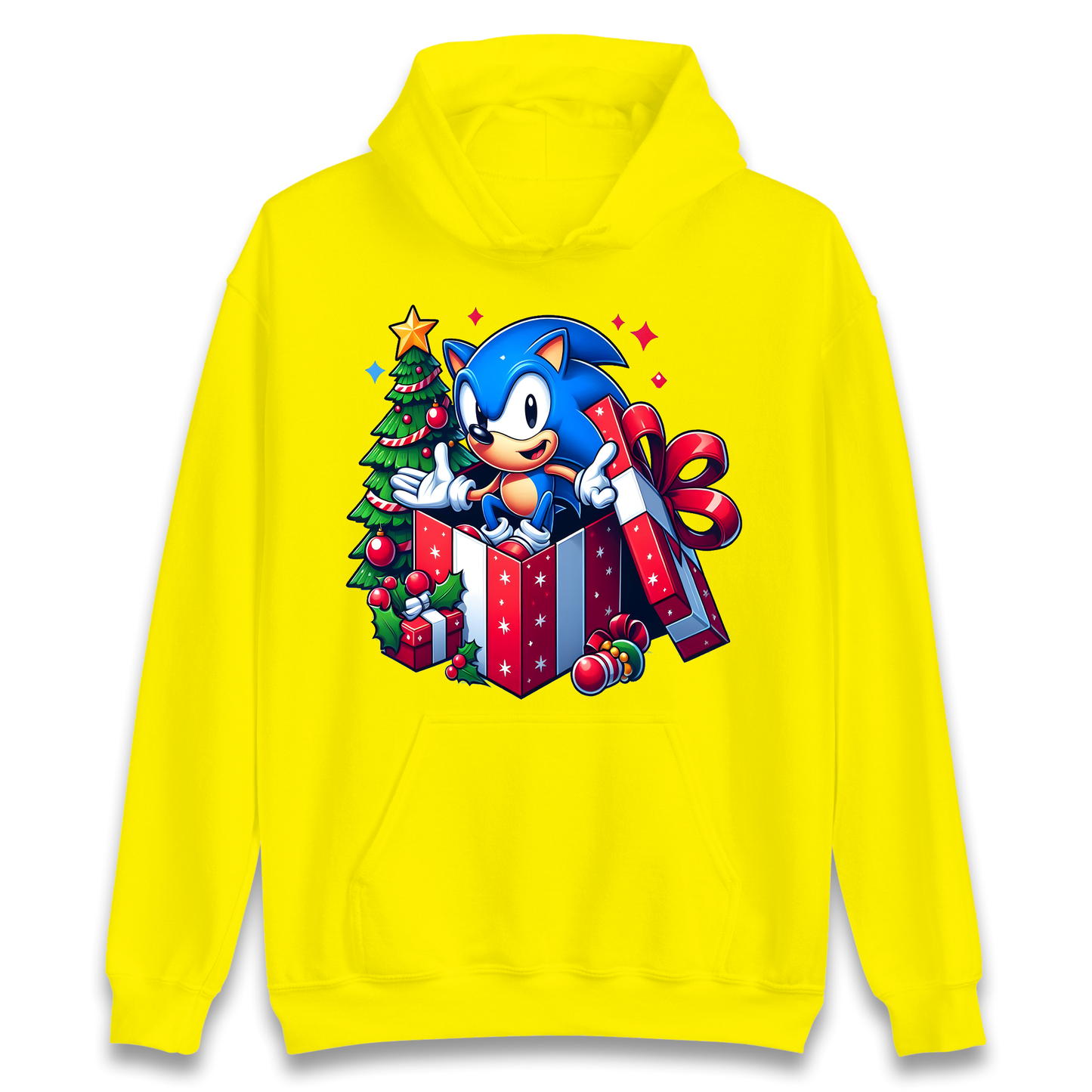 Sonic The Hedgehog Christmas Hoodie