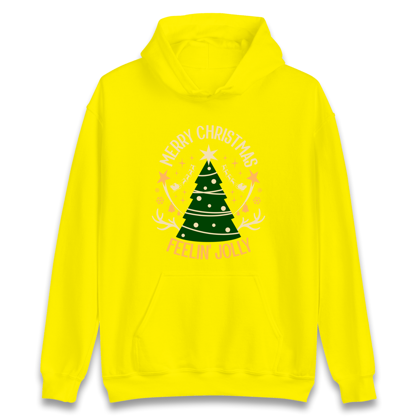 Merry Christmas Feeling Jolly Christmas Hoodie