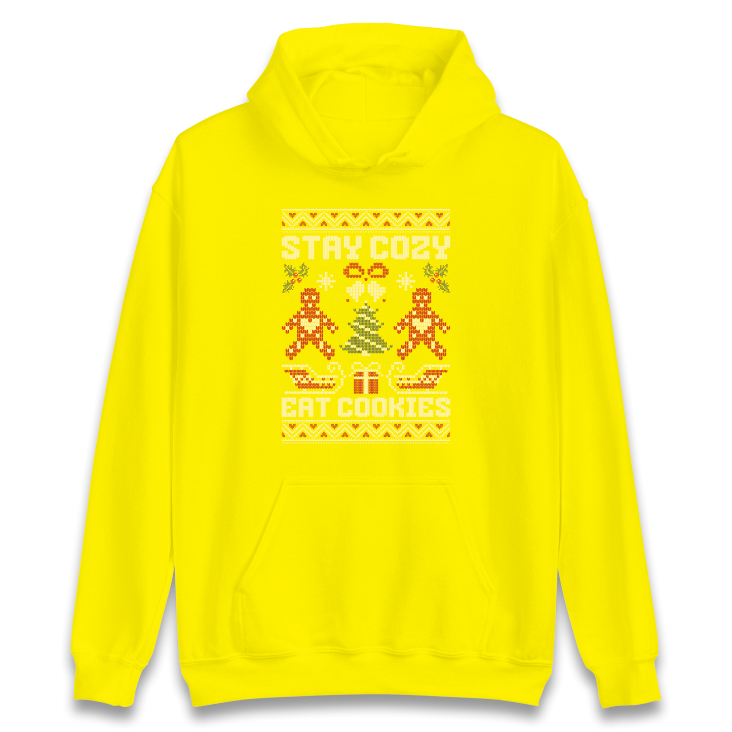 Stay Cozy Eat Cookies Christmas Hoodie