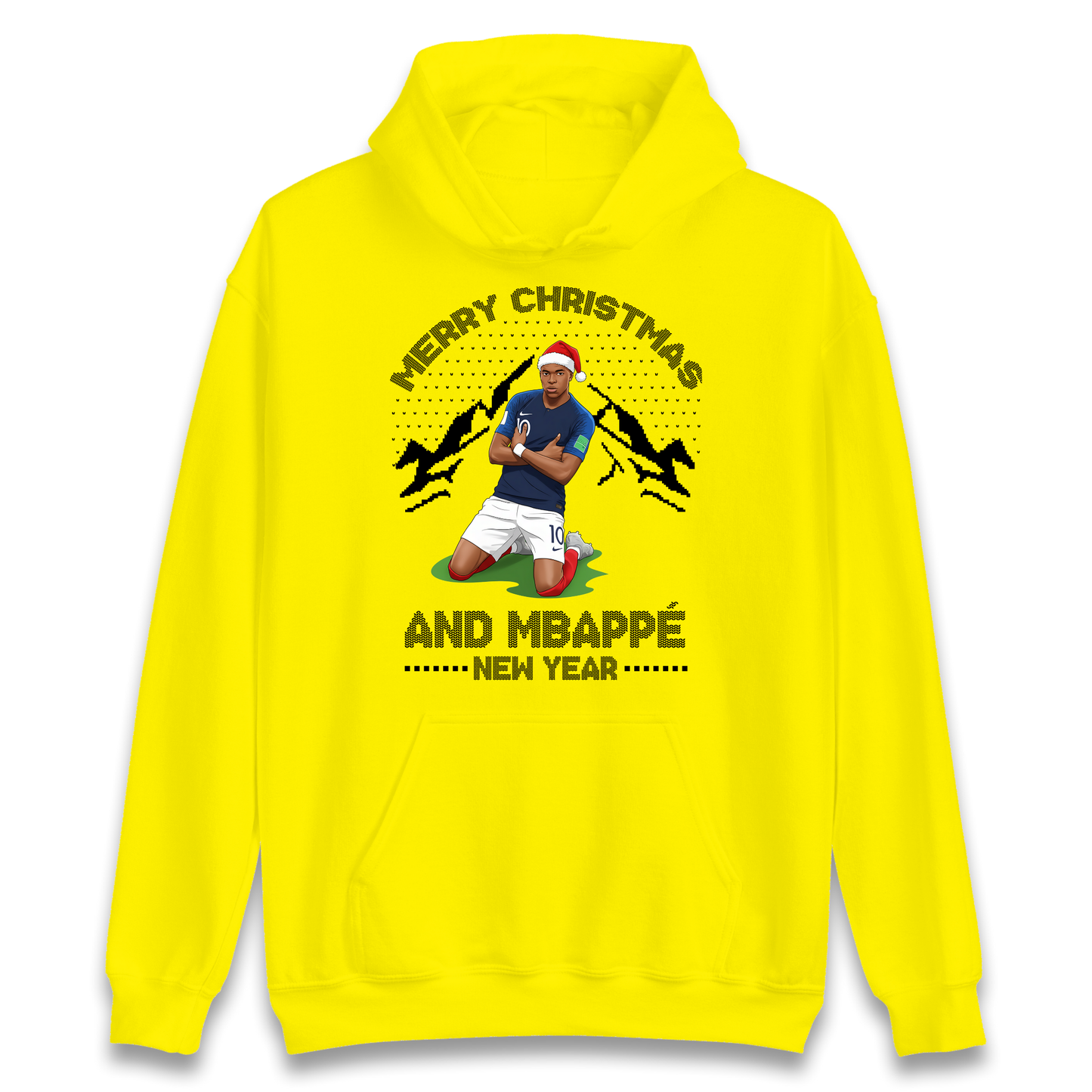 Mbappe Christmas Hoodie