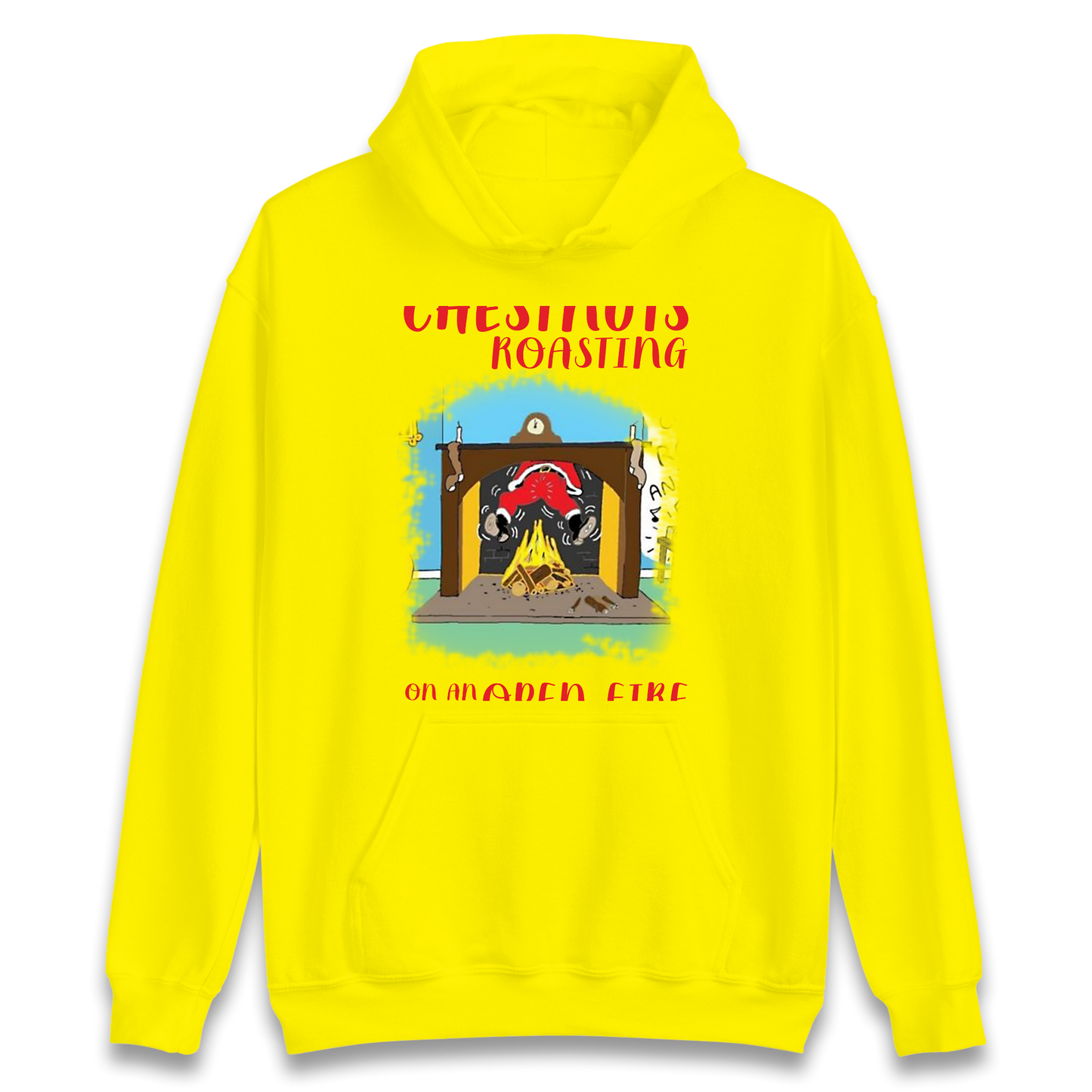 Chestnuts Roasting On An Open Fire Christmas Hoodie