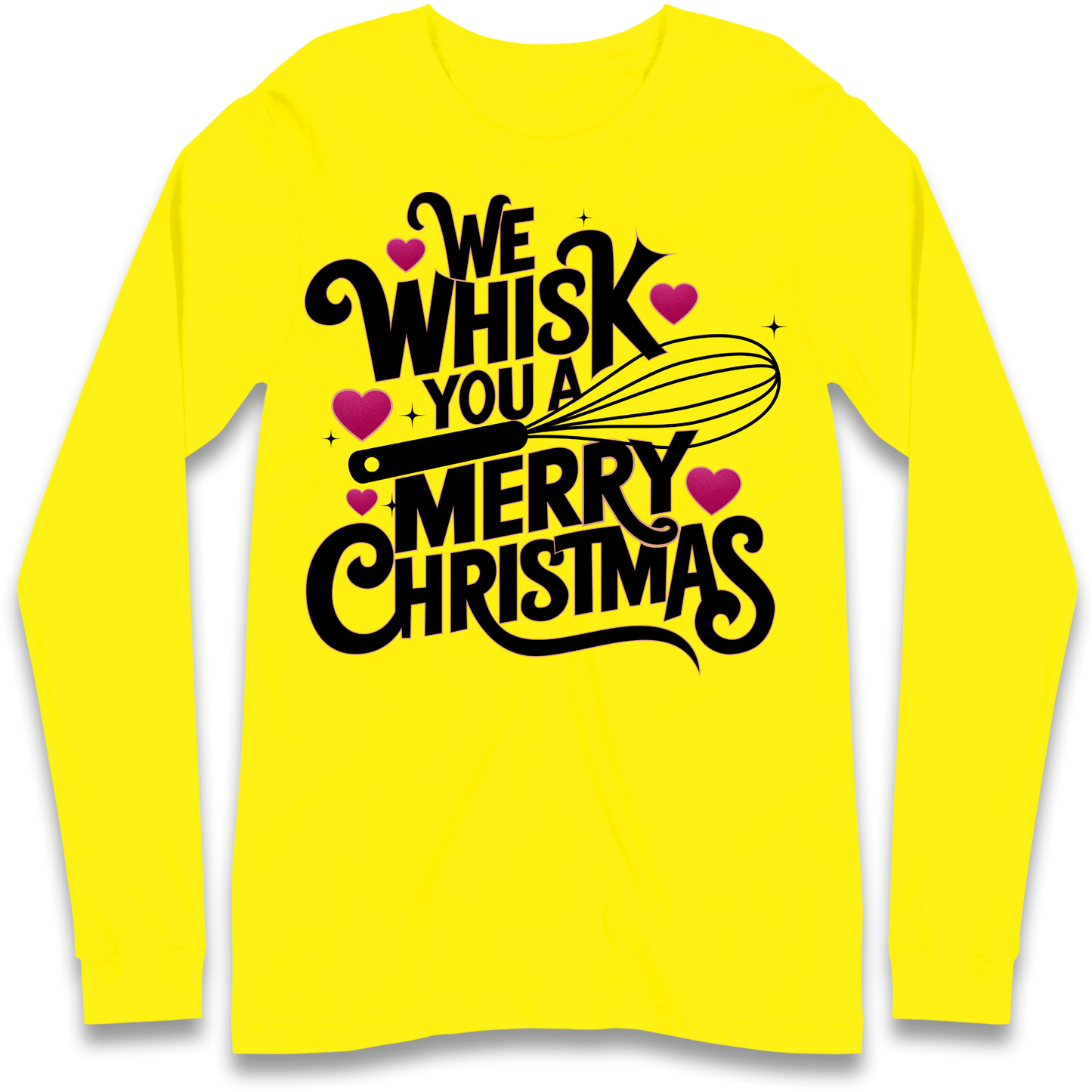 We Whisk You a Merry Christmas Longsleeve T Shirt
