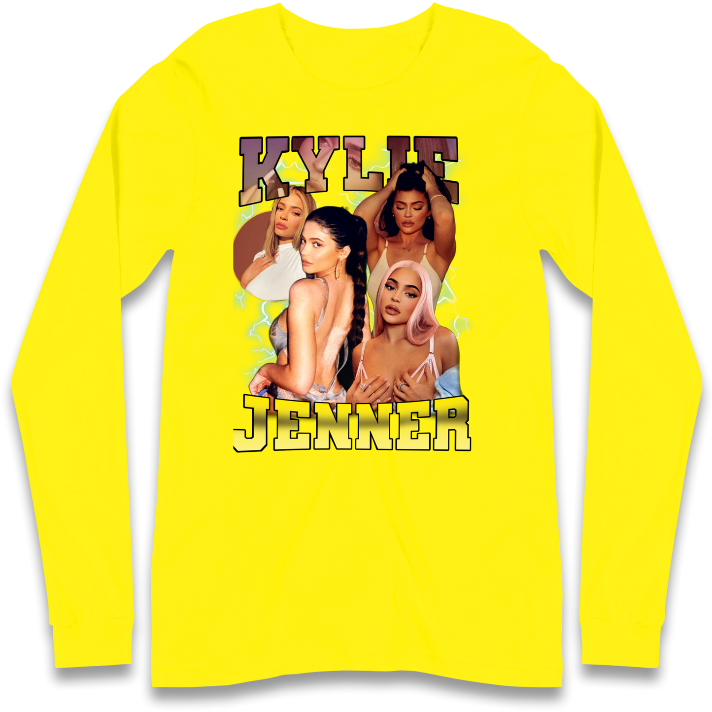 Kylie Jenner Pink Lips Longsleeve T Shirt