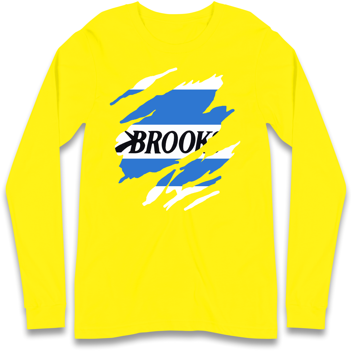 Retro QPR 1992 Torn Effect Longsleeve T Shirt