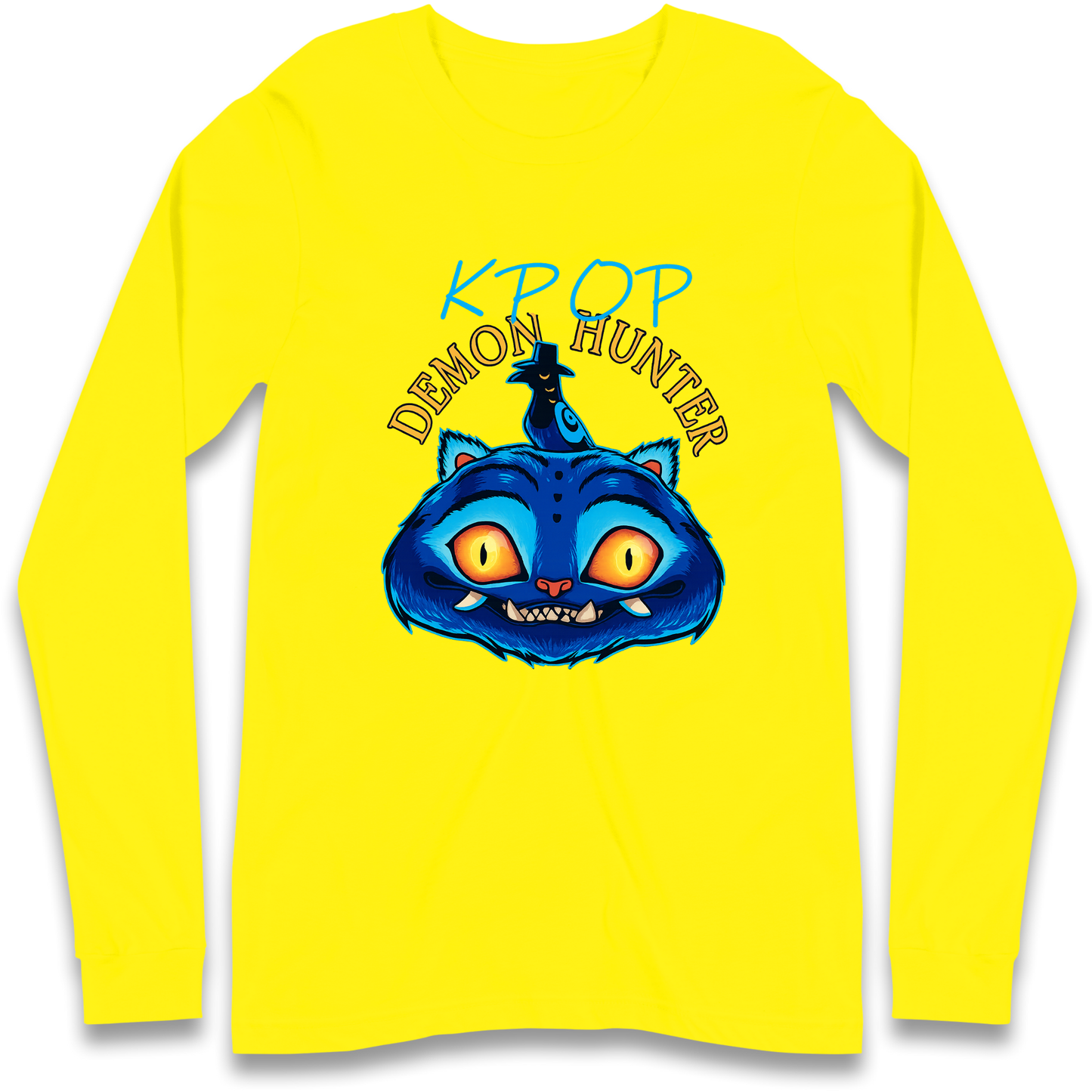 Kpop Demon Hunter Derpy Tiger Longsleeve T Shirt