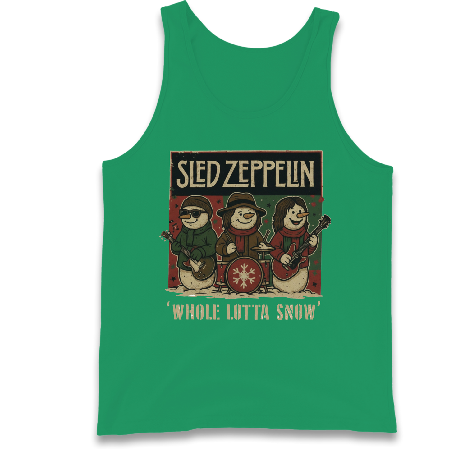 Led Zeppelin Christmas Tank Top