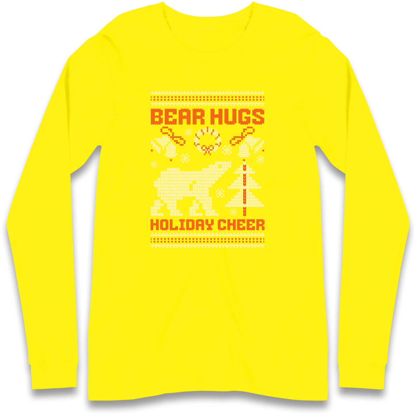 Bear Hugs Holiday Cheer Longsleeve T Shirt