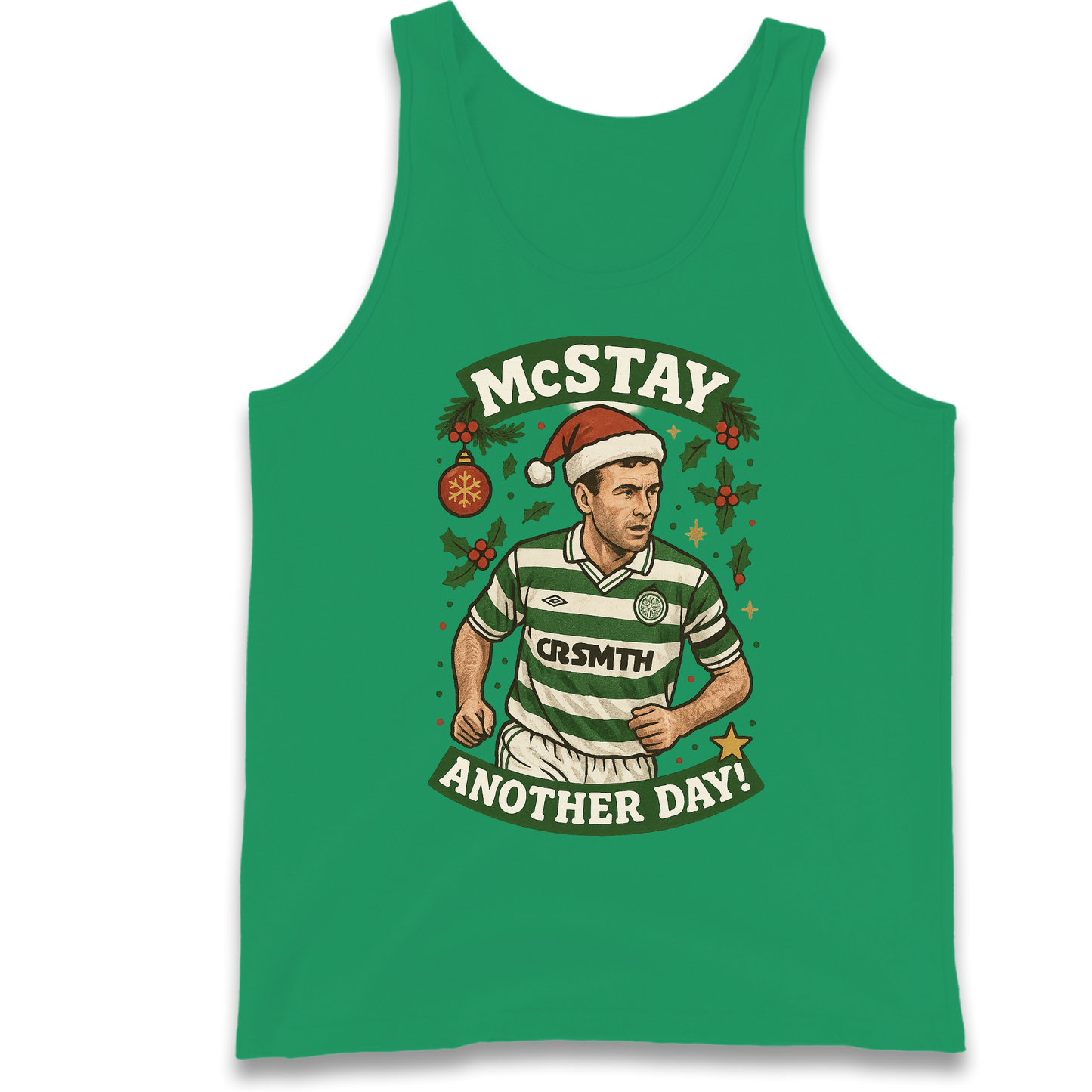 Paul McStay Celtic Christmas Tank Top
