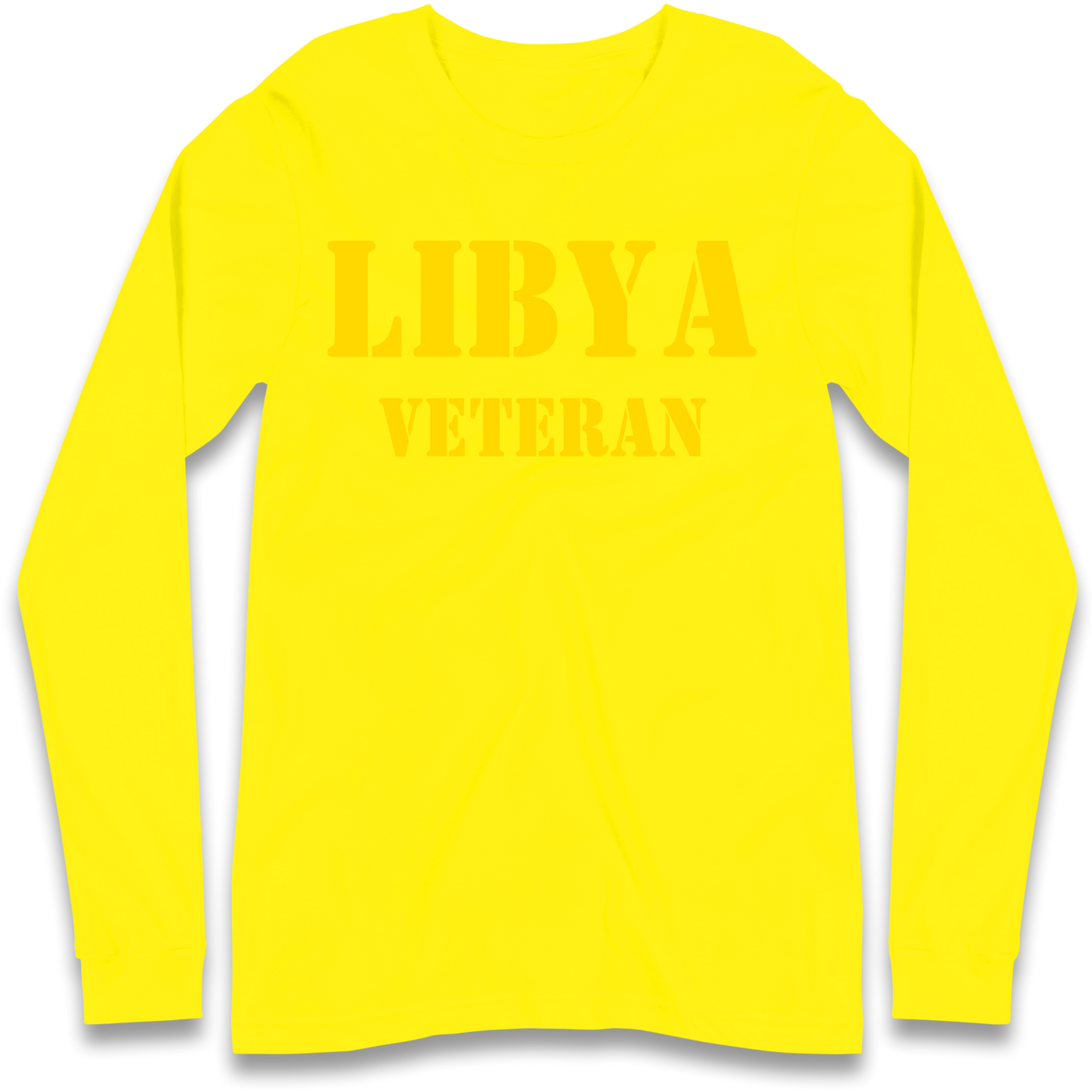 Libya Veteran Longsleeve T Shirt