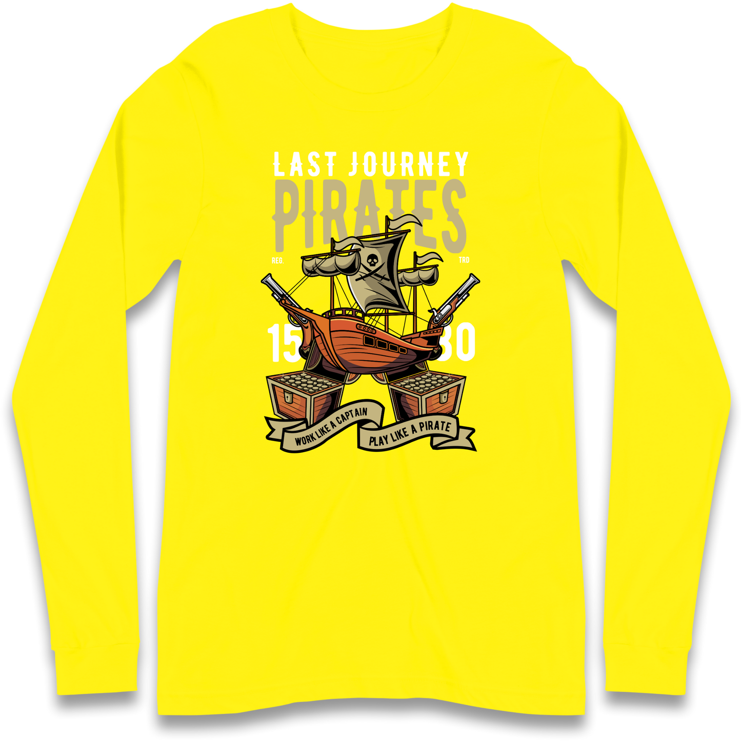 Last Journey Pirates Longsleeve T Shirt