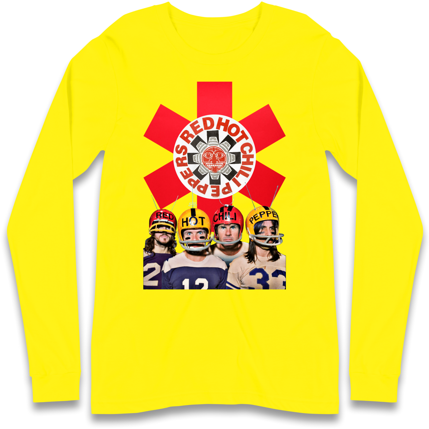 Red Hot Chilli Peppers American Football Longsleeve T Shirt