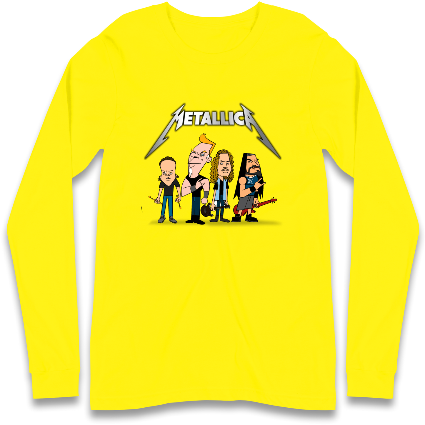 Metallica Cartoon Longsleeve T Shirt