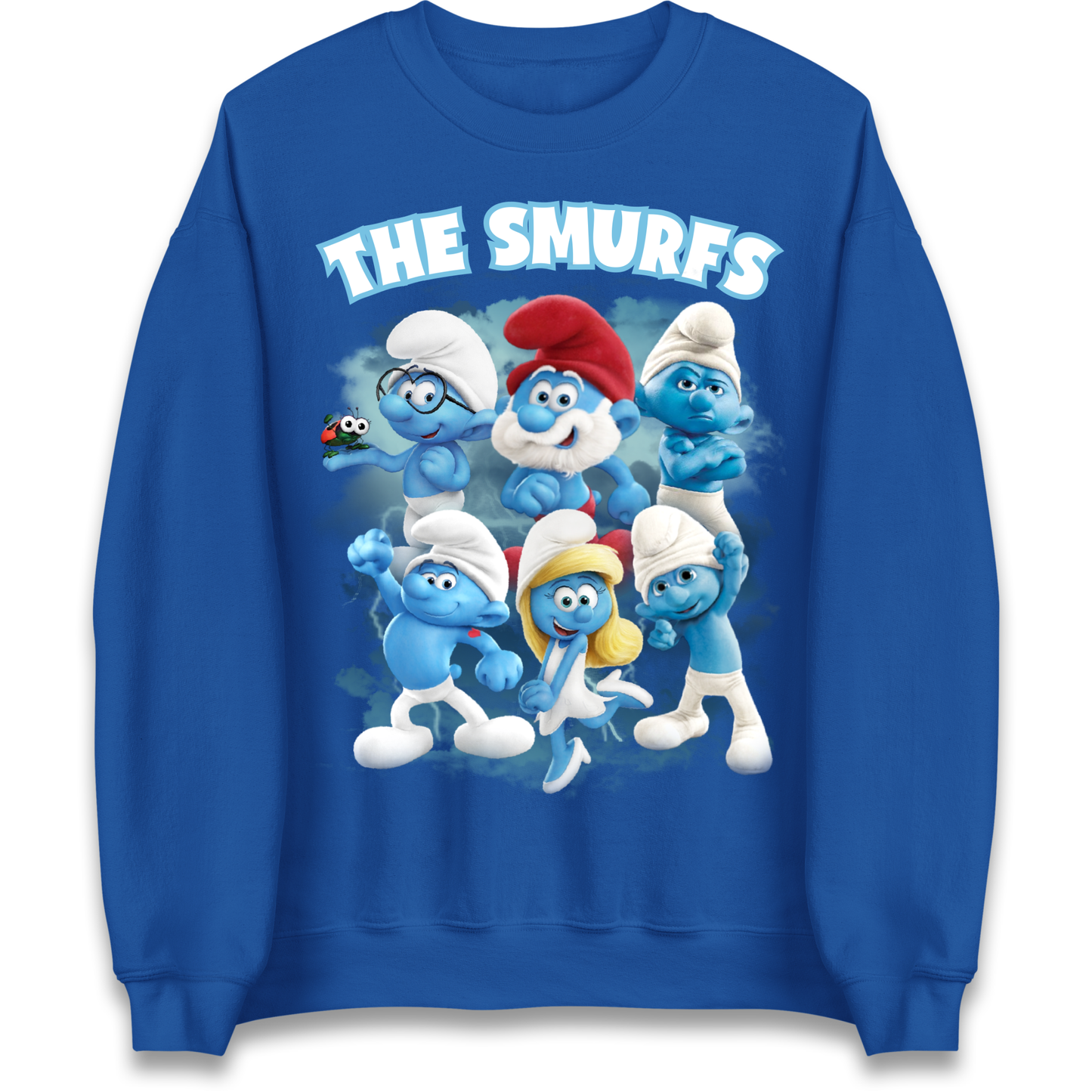The Smurfs Bootleg Adult Sweatshirt