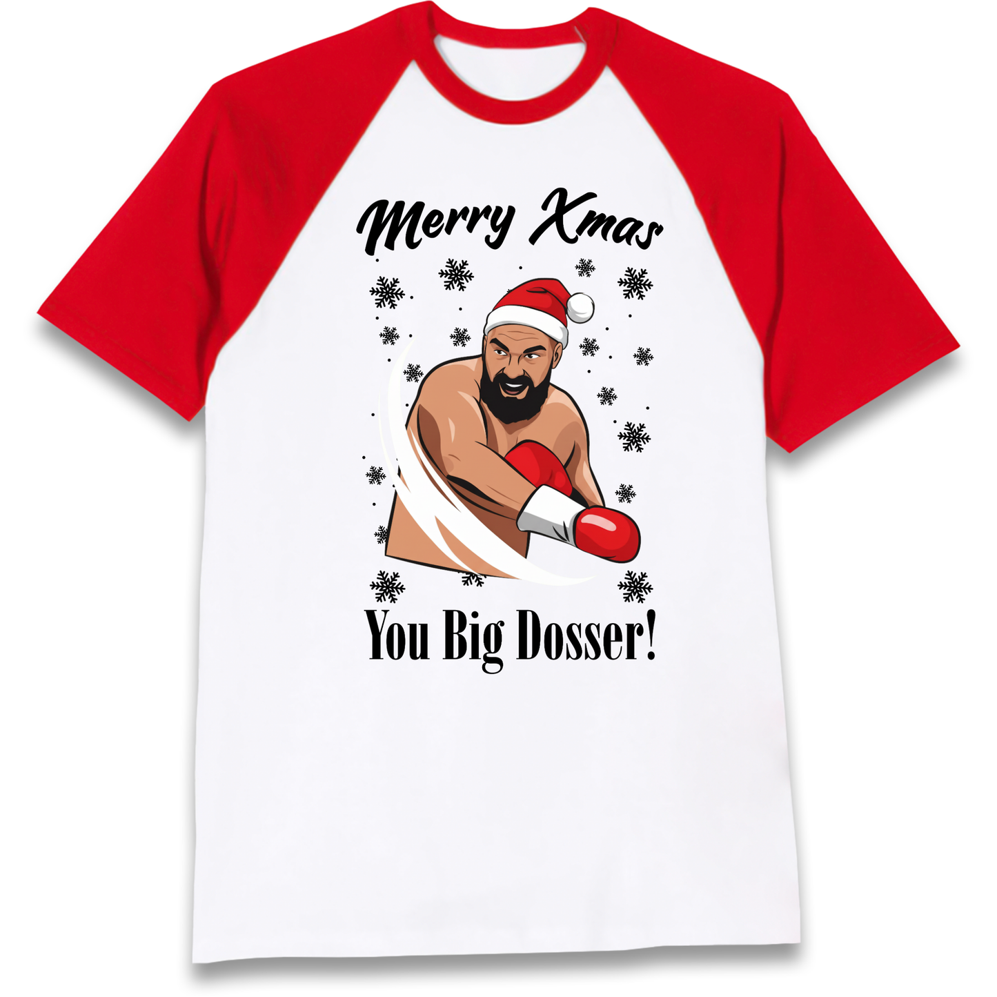 Tyson Fury Christmas Raglan T Shirt