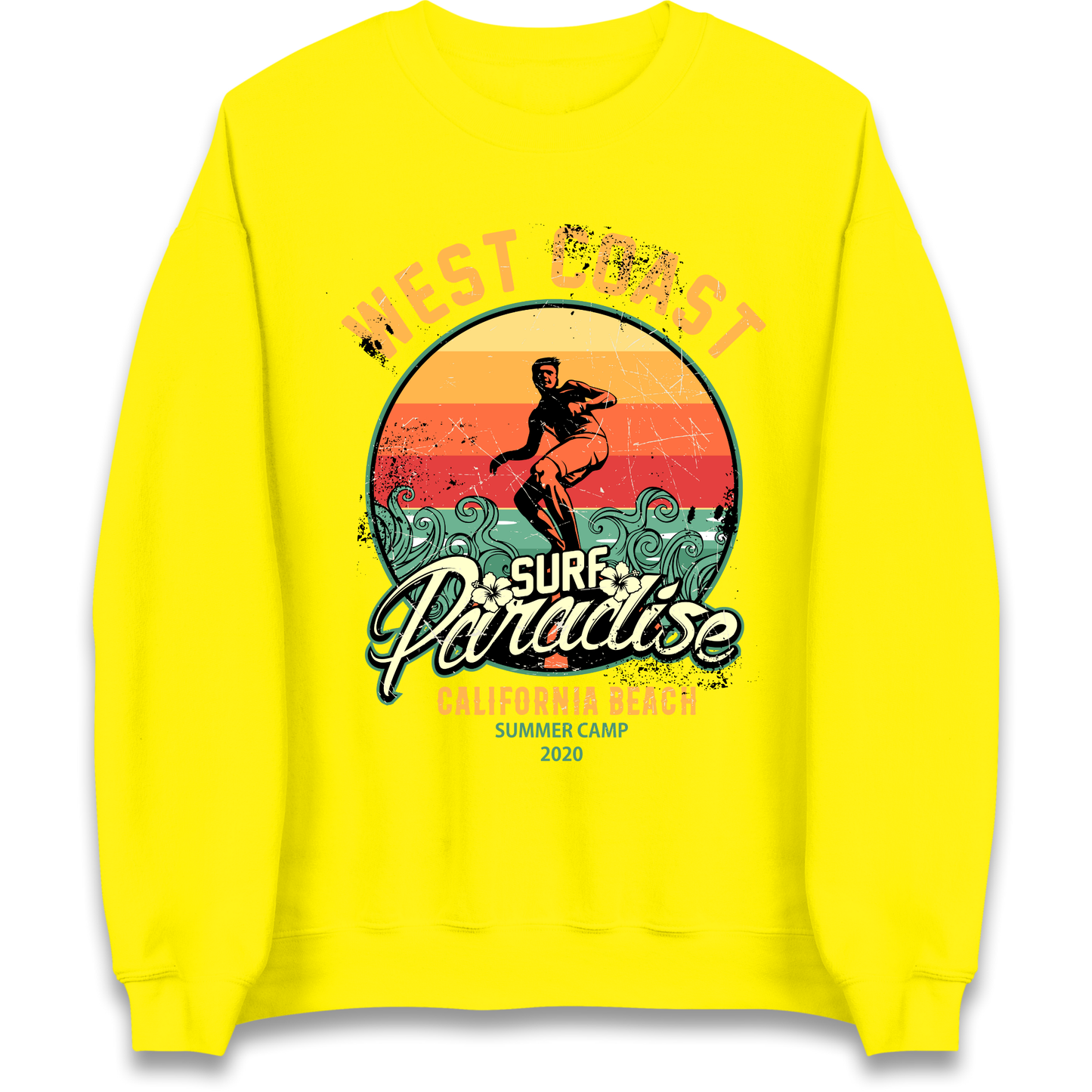 West Coast Surf Paradise Sweatshirt