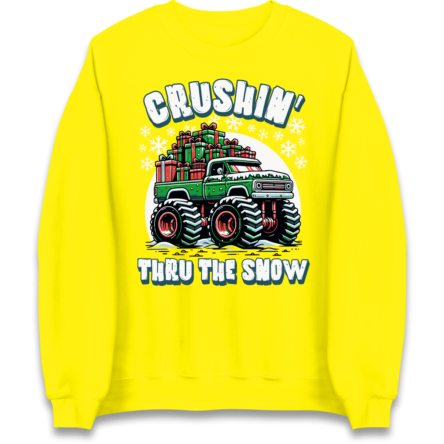 Crushin Thru The Snow Sweatshirt