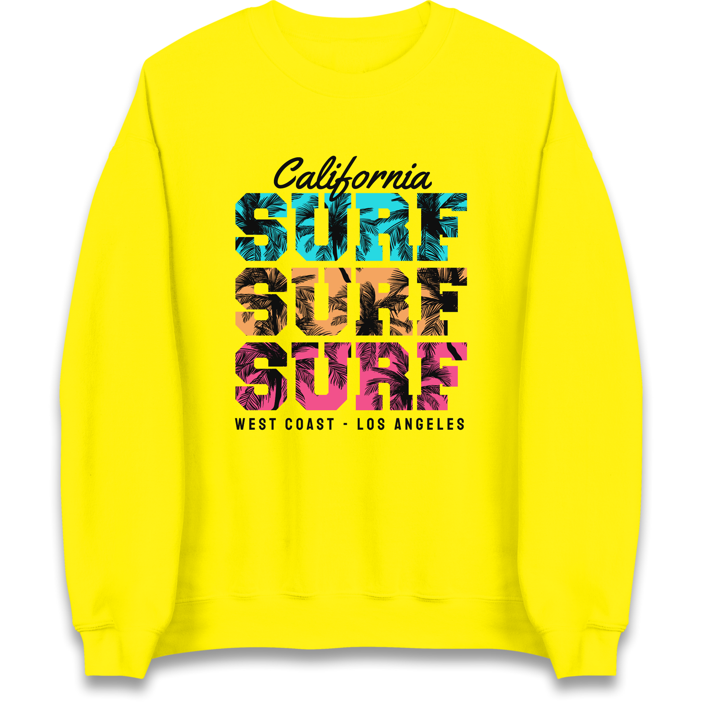California Surf Surf Surf Sweatshirt