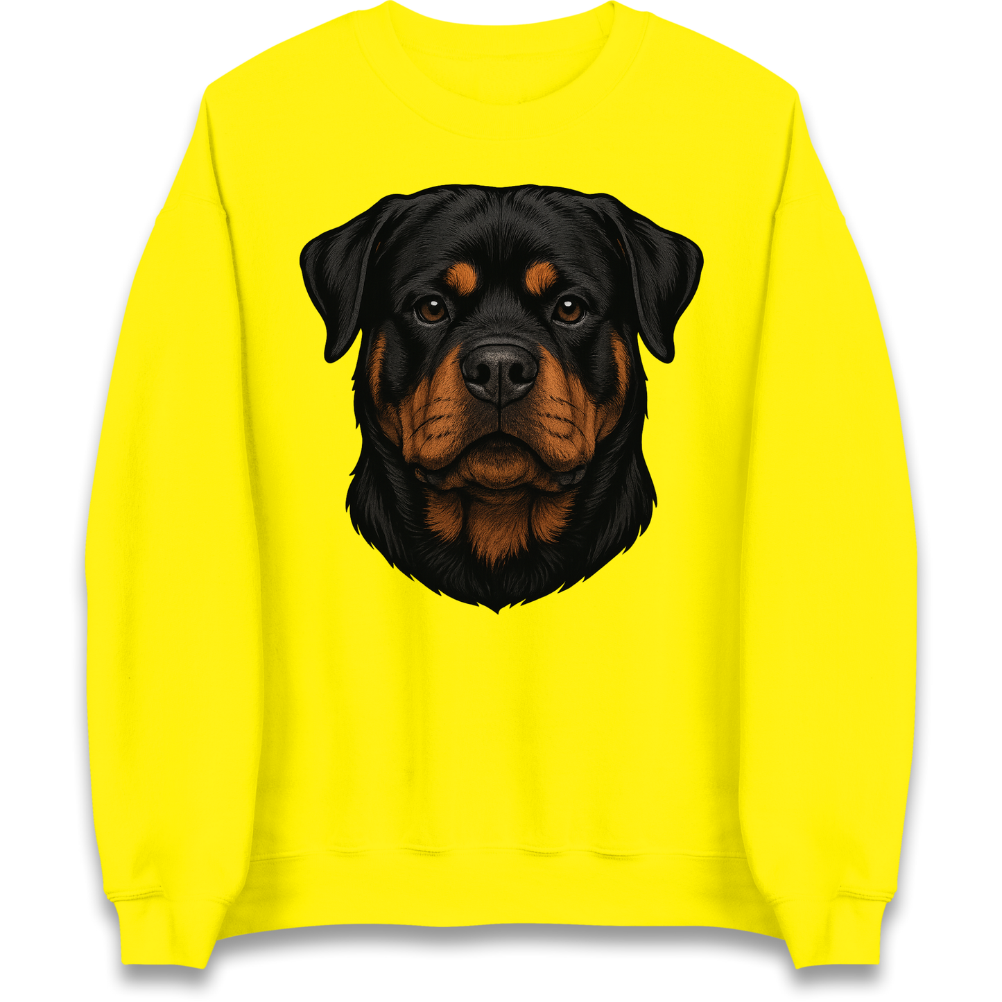 Rottweiler Face Sweatshirt