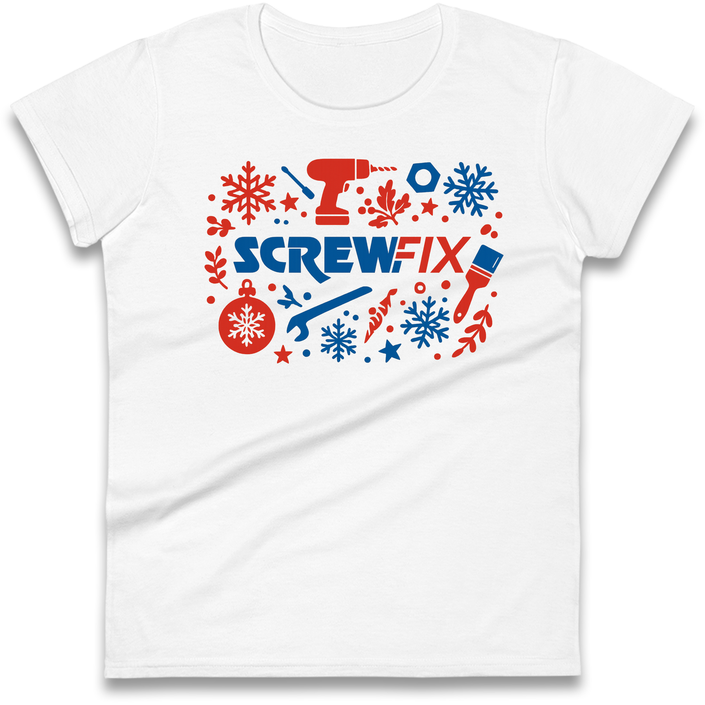 Screwfix Christmas Ladies Shirt