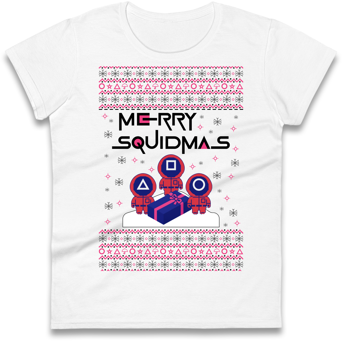Squid Games Christmas Ladies Shirt