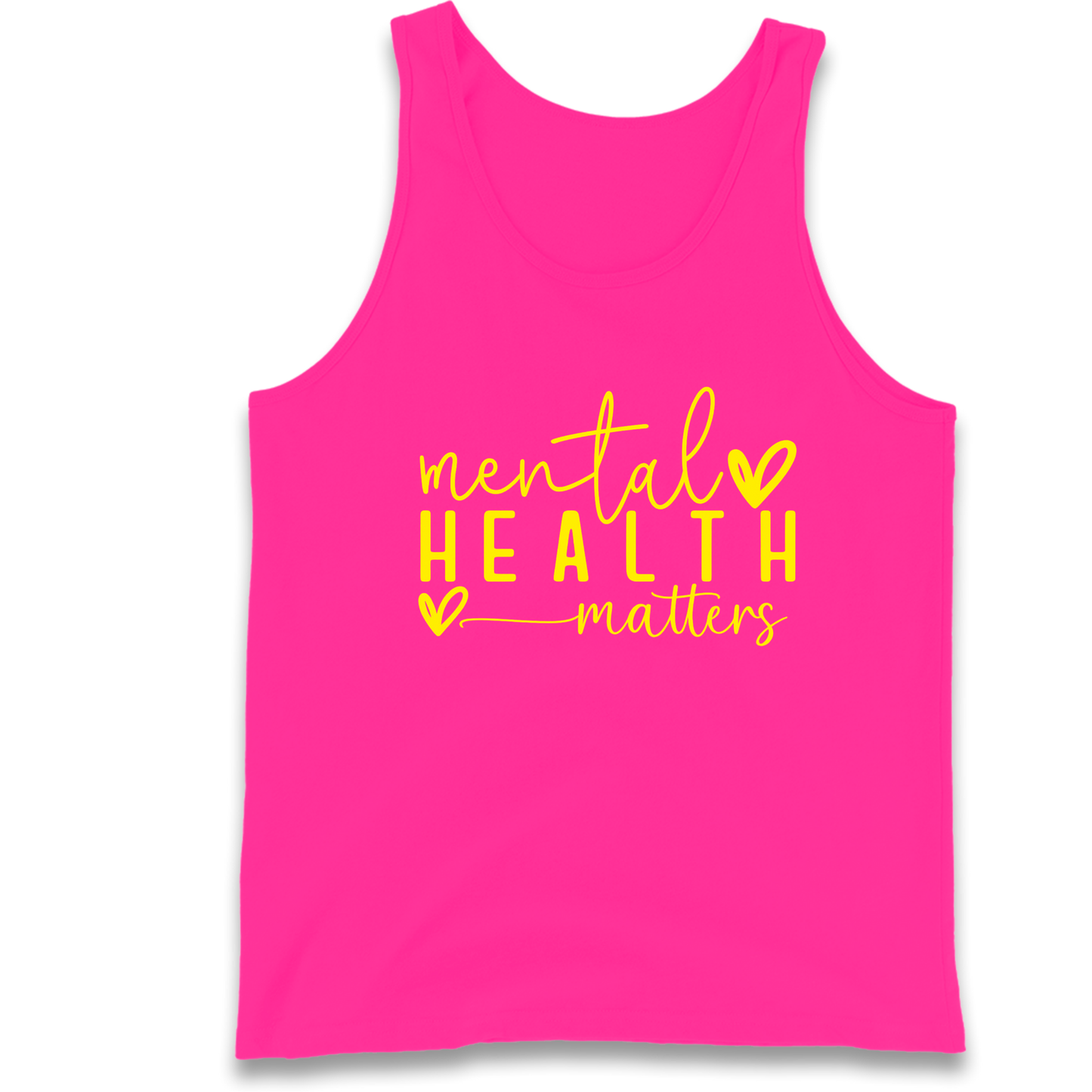 Yellow Mental Health Tank Top