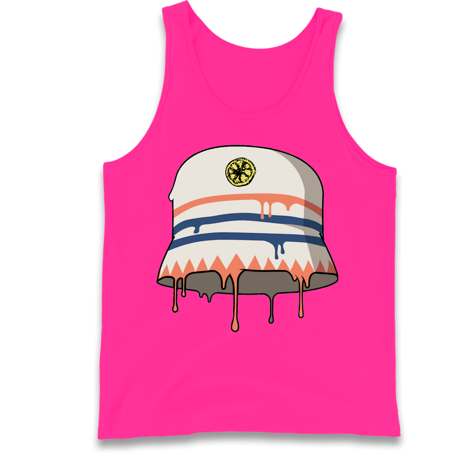 Stone Roses Bucket Hat Tank Top