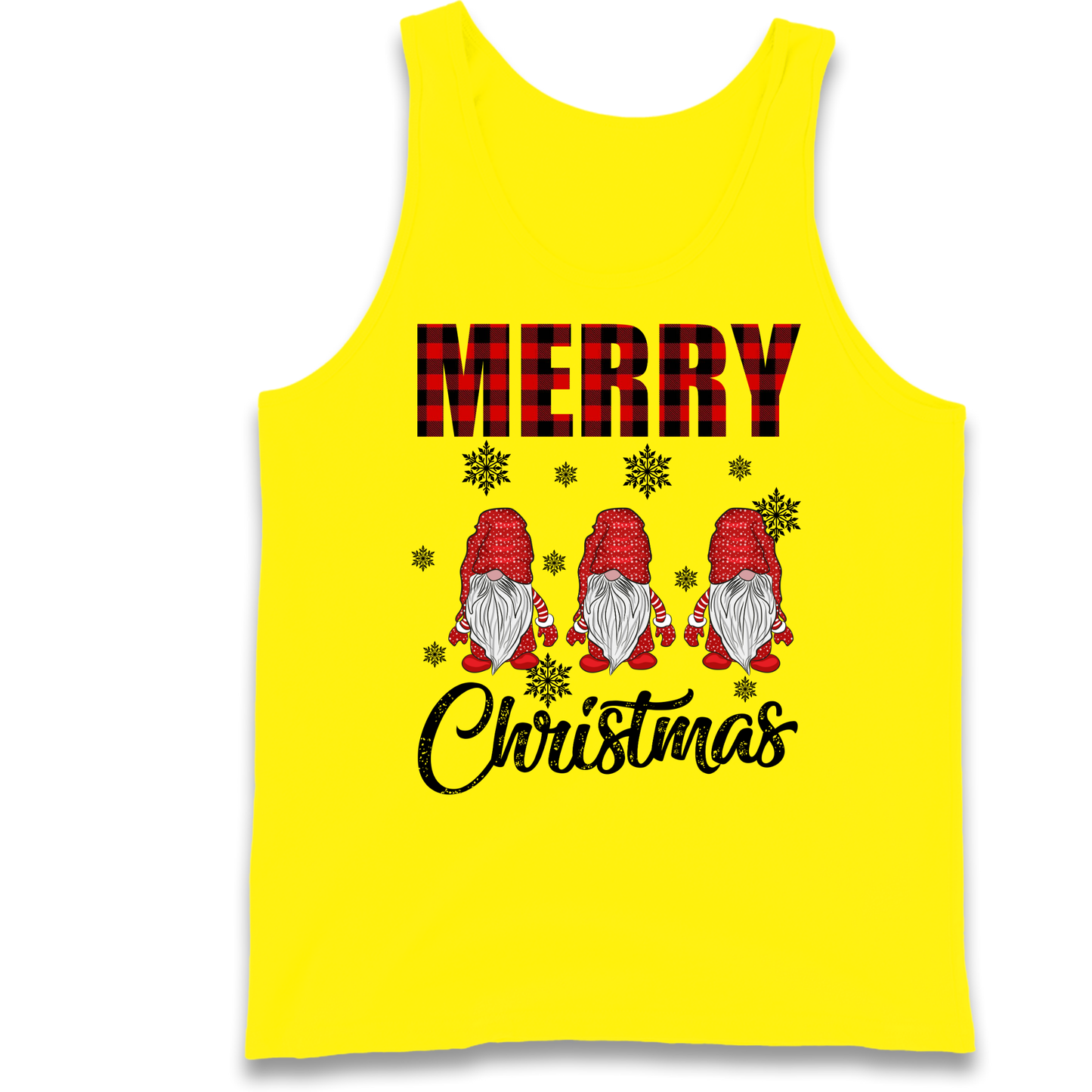 Merry Knomes Christmas Tank-Top